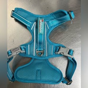 Barkbay Blue No Pull Dog Step in Reflective Harness Front Clip - Medium - NWOT